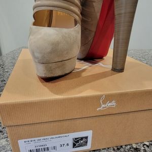 Bye bye 160 veau velours